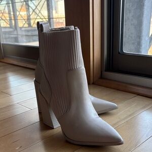 White sock booties